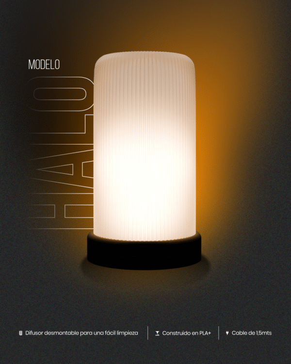 Lámpara estilo Nórdico – HALO RGB WIFI - Image 2